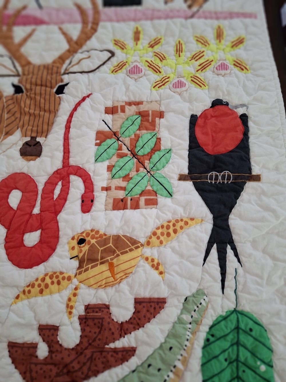 Crate & Barrel Land Of Nod Florida Keys Quilt - Picture 9 of 16